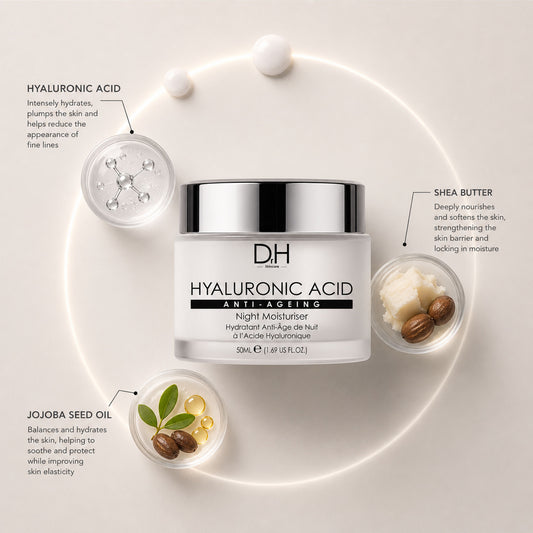 Hyaluronic Acid Anti-Ageing Night Moisturiser 50ml