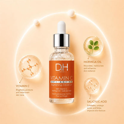 Vitamin C Brightening Anti-Ageing Facial Oil 30ml