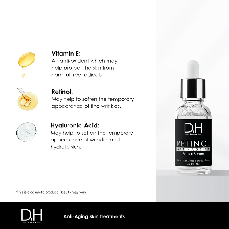 Dr H Anti-Aging Retinol Facial Serum 30ml