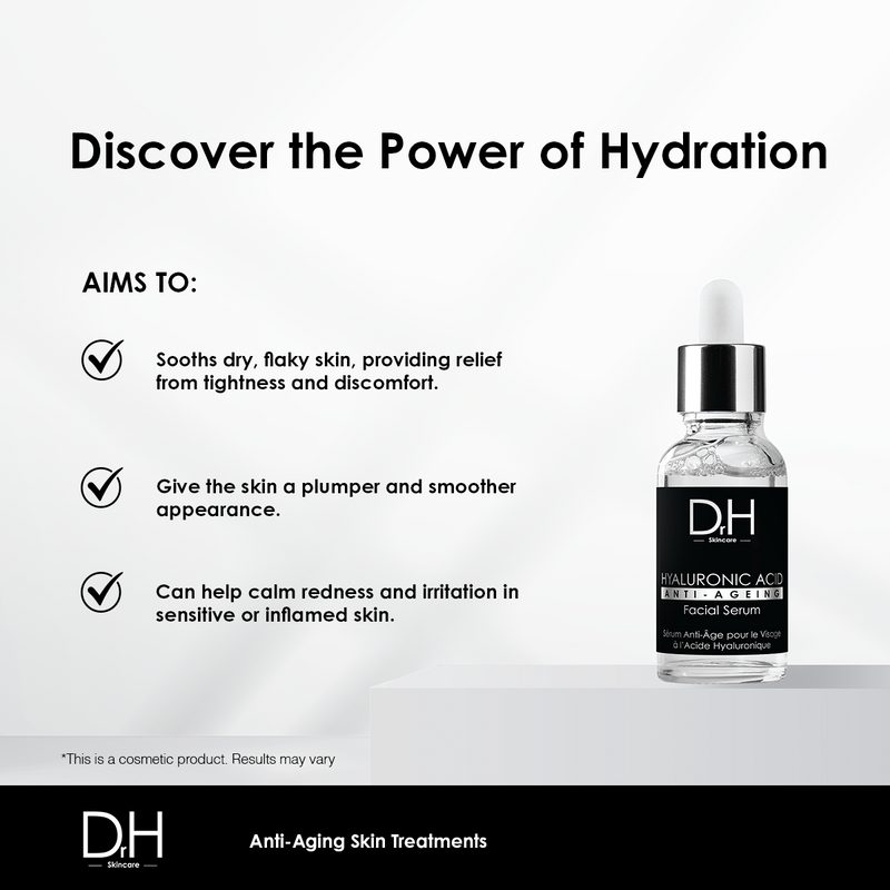 Dr H Anti-Aging Hyaluronic Acid Facial Serum 30ml