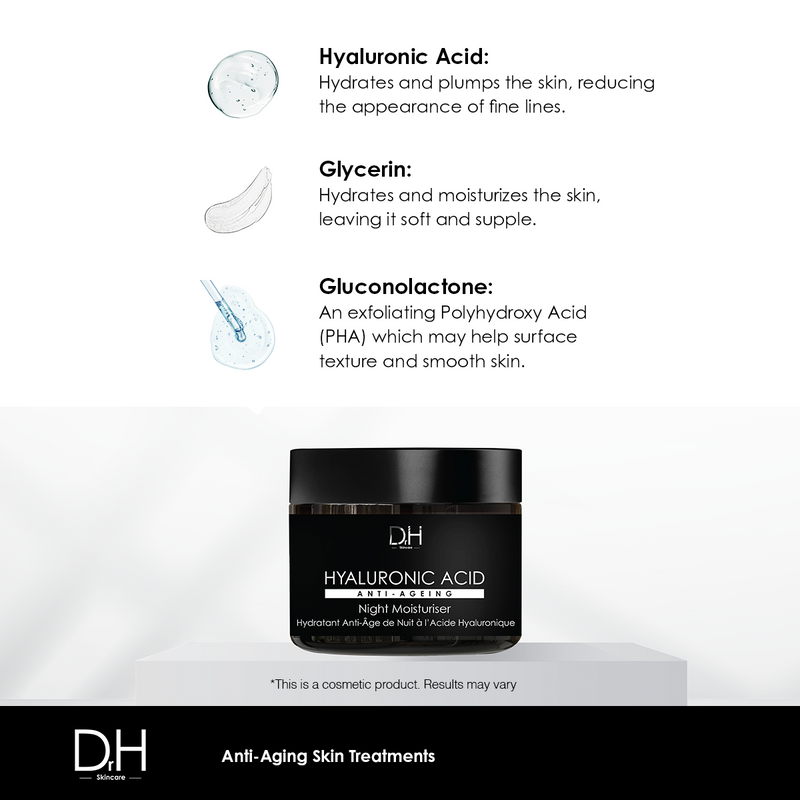 Dr H Hyaluronic Acid Anti-Ageing Night Moisturiser