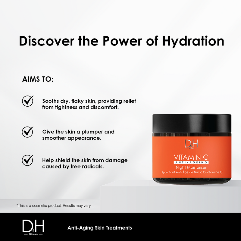 Dr H Vitamin C Anti-Ageing Night Moisturiser  60ml