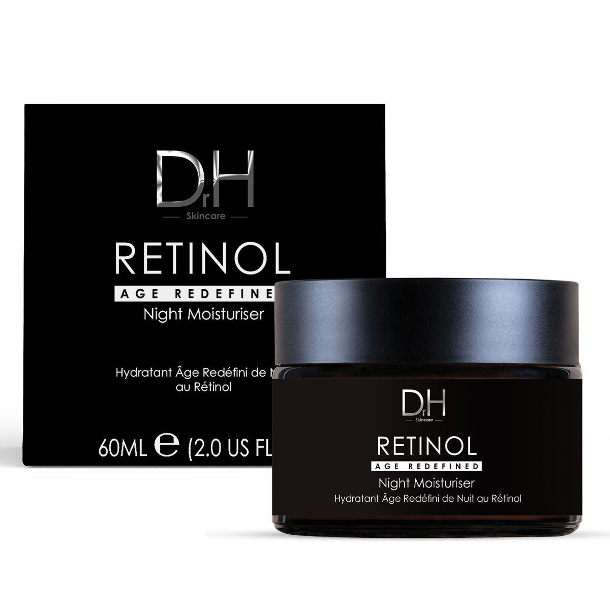 Dr H Retinol Anti-Ageing Night Moisturiser 60ml