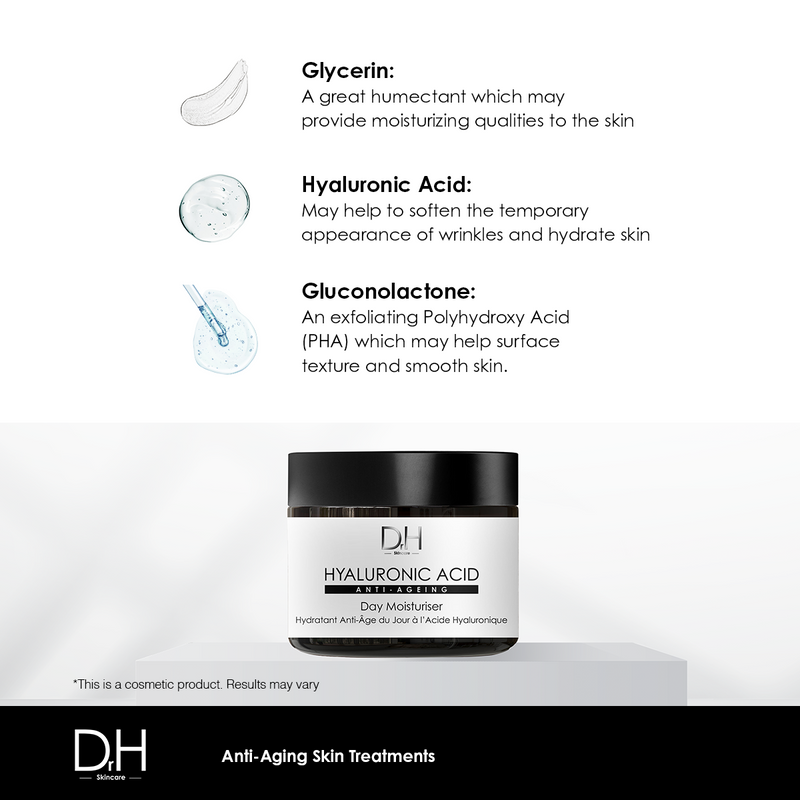 Dr H Hyaluronic Acid Anti-Ageing Day Moisturiser 60ml