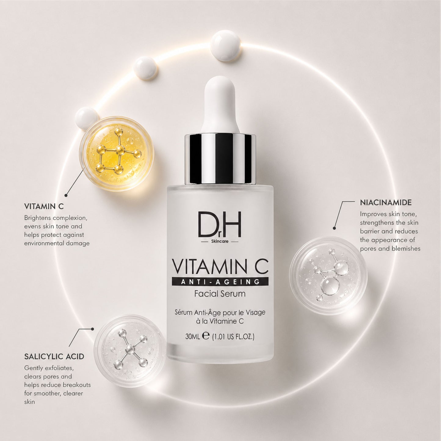 Advanced Anti-Ageing Vitamin C Facial Serum 30ml