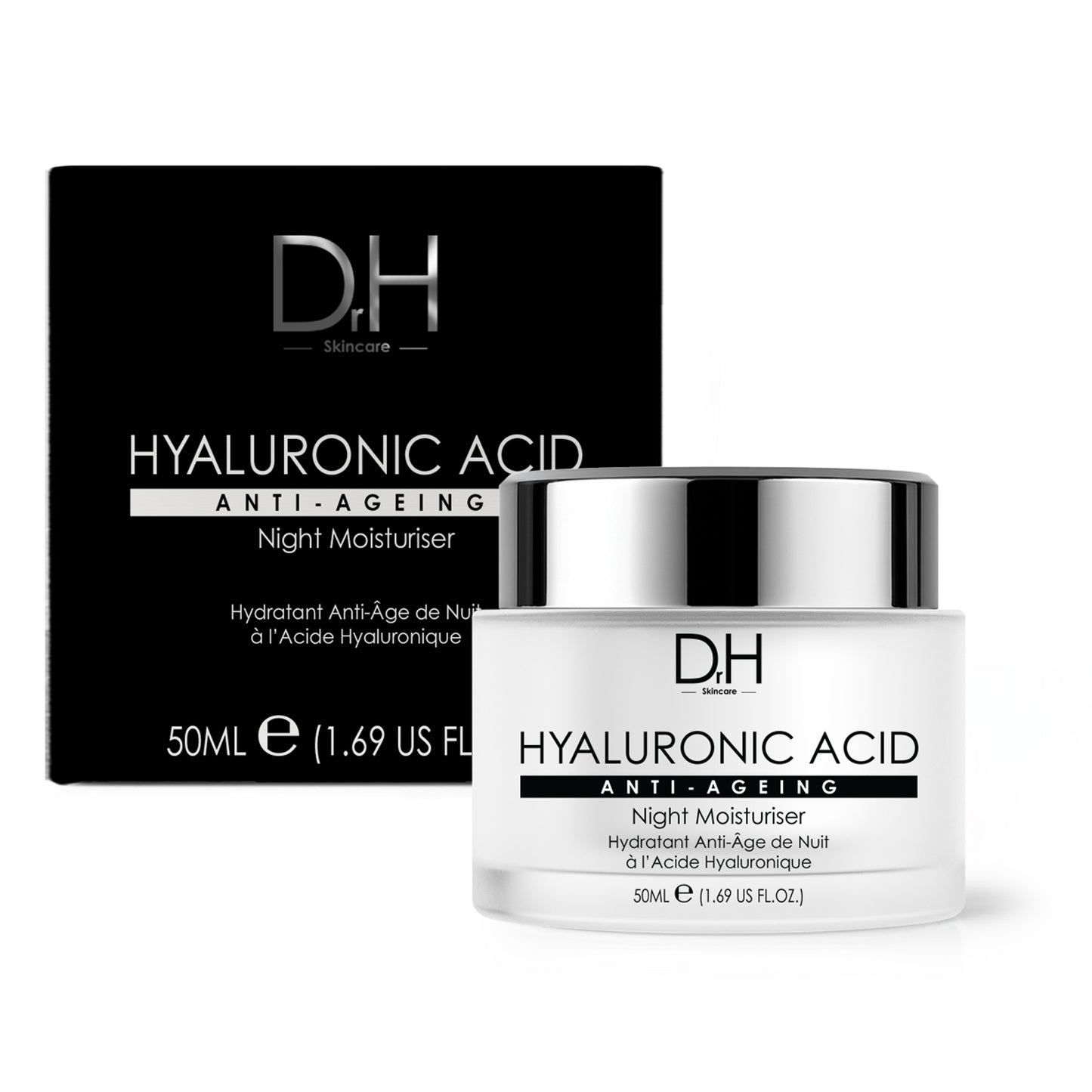 Hyaluronic Acid Anti-Ageing Night Moisturiser 50ml