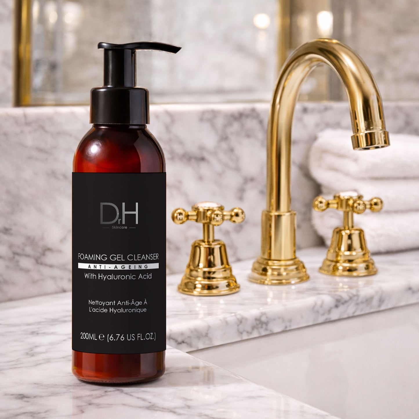Anti-Ageing Foaming Gel Cleanser with Hyaluronic Acid 200ml