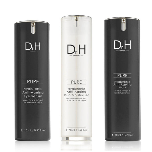Hyaluronic Acid Eye Serum, Duo Moisturiser & Mask Kit - skinChemists