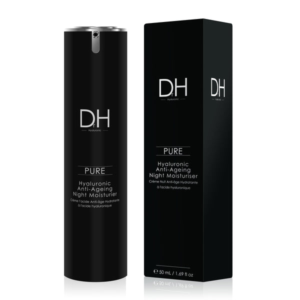 Dr H Hyaluronic Acid Anti-Ageing Night Moisturiser 50ml - Skin Chemists