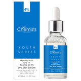 Youth Series Dry Skin Serum 30ml Marulua Oil 4%, Q10 1%, Rosehip Oil 4% - skinChemists